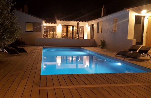 Loix Casa | Hermosa villa Ile de Ré - piscina climatizada