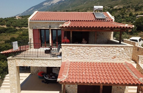 Kateleios Villa | Hermosa Villa en cabecera propia, hermosa playa, 2 piscinas