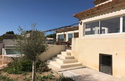 Gargas Villa | Hermosa villa de 200 m2 con vista y 2 casas de la piscina cerca de Roussillon luberon