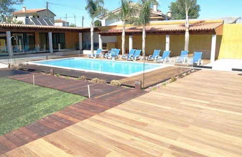 Bagunte Cabaña | Hermosa villa con 5 dormitorios, amplio jardín, hermosa vista a la piscina a 45 km de Oporto