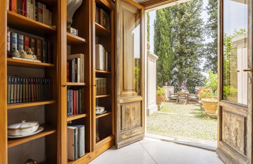 Pistoia Villa | Casa de vacaciones con A/C, piscina privada, WIFI, TV, terraza, vista panorámica, aparcamiento