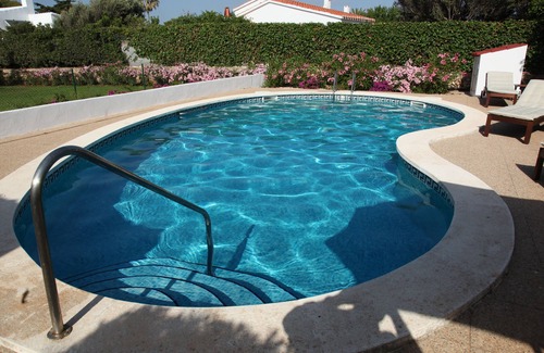 Cap d'en Font Villa | Hermosa villa con piscina, acceso directo al mar.