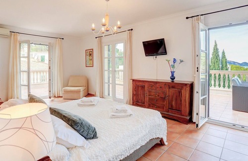 Mal Pas-Bon Aire Villa | Hermosa villa con piscina privada y jardines con vistas al mar