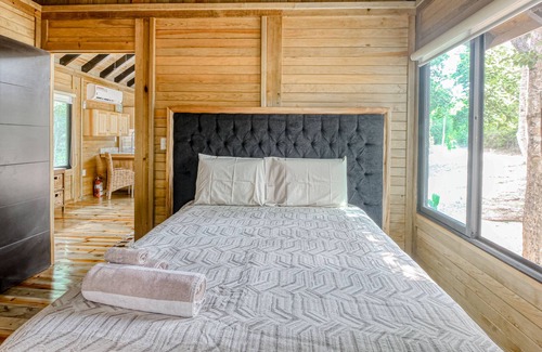 Tulum Cabina | Beautifully designed & secluded cabin with serene views, furnished porch & AC