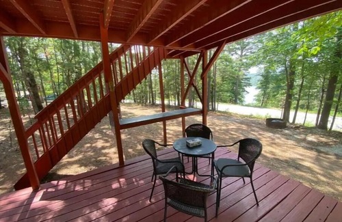 Rogers Casa | Beaver Lake Geodesic Dome Home, with lake view