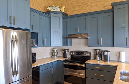 Oak Island Casa | Become an AQUAHOLIC in this oceanfront, dog friendly home on Oak Island!