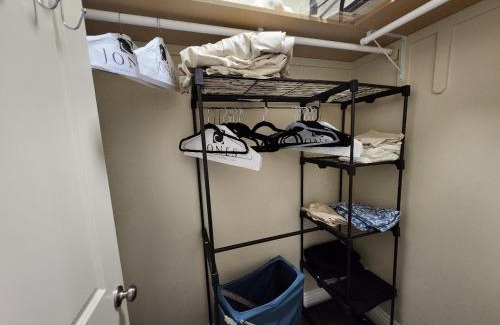 Clovis Casa | Bedroom with Private Bath/Closet & shared kitchen/laundry