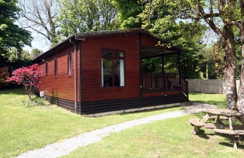 Otterham Apartamento | Beech Lodge-Lodge-Baño Privado