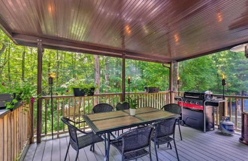 Beech Mountain Casa | Beech Mountain Home with Covered Deck, Near Skiing!
