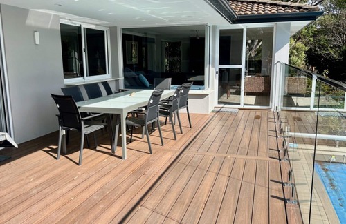 Macmasters Beach Casa | Piscina de retiro de madera de haya