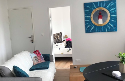 Kerherou Apartamento | Beg Meil à 50 m de Plages à 30 m des Chemins Côtiers Appartement t2 Neuf Pour 4
