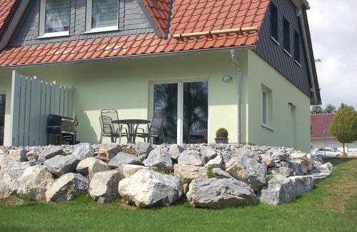 Tanne Casa | Behagliches Ferienhaus Zaunkönig -mit Kamin und Sauna- Blick über das romantische Bodetal