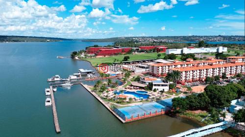 Smin Apartamento | Belíssimo Flat no Lake Side - Beira Lago