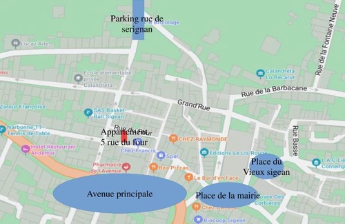 Sigean Apartamento | bel appart T2 confortable en plein coeur de Sigean
