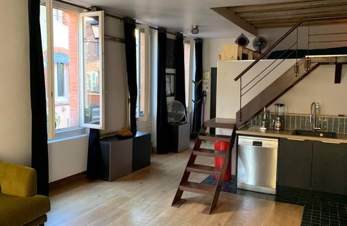 Saint-Cyprien Apartamento | Bel appartement atypique quartier St Cyprien