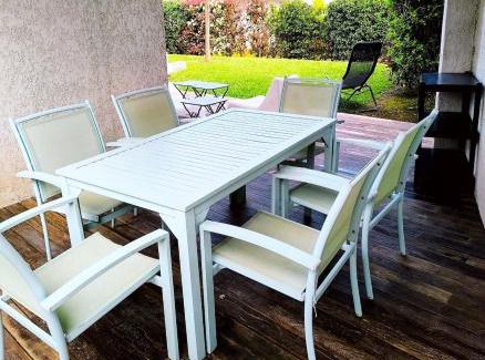 Poggio-Mezzana Apartamento | bel appartement avec jardin