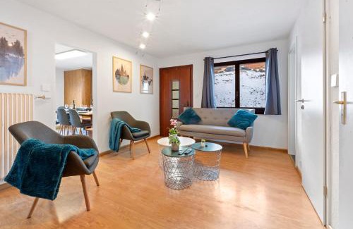 Nendaz Apartamento | Bel appartement avec vue alpine