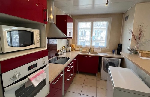 Noisy-le-Sec Apartamento | Bel Appartement Familial Avec Balcon Pour 6 Voyageurs