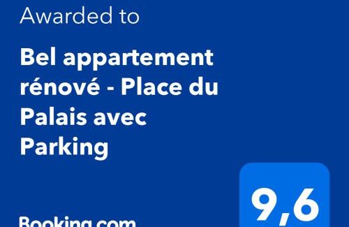 Hotel de Ville - Quinconces Apartamento | Bel appartement rénové - Place du Palais avec Parking