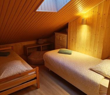 Greolieres les Neiges Apartamento | Bel appartement type chalet avec balnéo et jardin