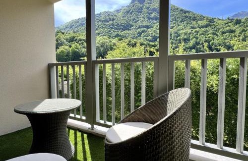 Cauterets Apartamento | Bel apt 85m2 pour 8p Parking et Balcon
