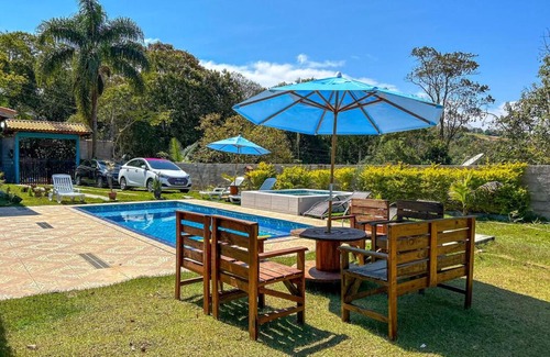 Vila Xavier Casa | Bela chacara com lazer completo e WiFi - Ibiuna SP