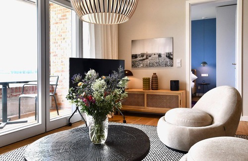 Rosenhagen Apartamento | Apartamento-Confortable-Baño Privado-Vista al campo-Haustiere nicht erlaubt