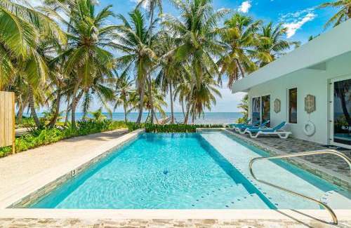San Pedro Casa | Belize Oceanfront Villa W Pool, Beach & Pier