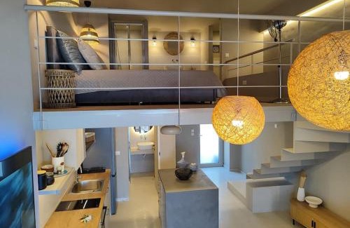 Neoi Epivates Apartamento | Bellaqua seaview loft suite
