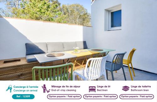 La Gueriniere Casa | Belle maison pour 8 - 250m de la plage - terrasse