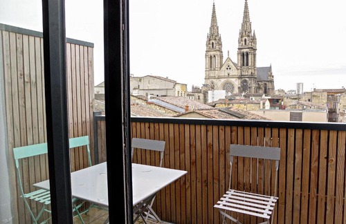 Grand Parc-Paul Doumer Apartamento | Belle Vue - Vue exceptionnel Chartrons 2 chambres avec parking