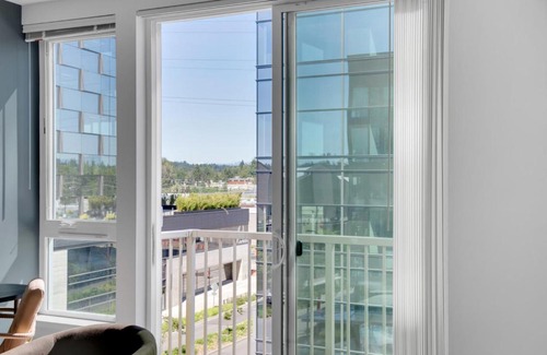 Wilburton Apartamento | Bellevue 1BR w Gym WD nr Spring District SEA-412