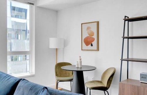 Wilburton Apartamento | Bellevue 1BR w Gym WD nr Spring District SEA-412