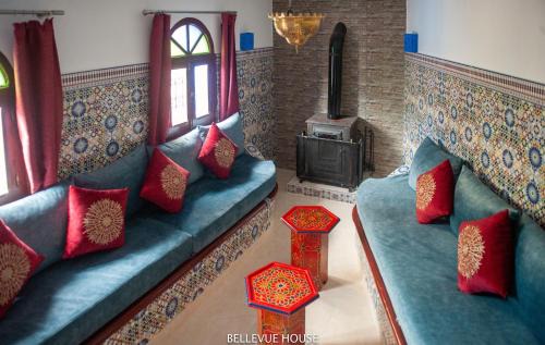 Medina of Chefchaouen Casa | BELLEVUE HOUSE, With terrace in the heart of the Médina
