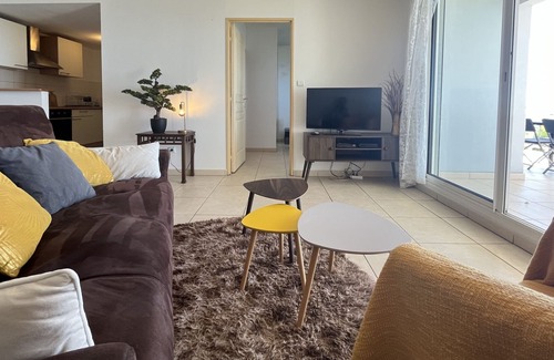 Le Brule Apartamento | Bellevue, superbe T2 avec vue sur l'océan