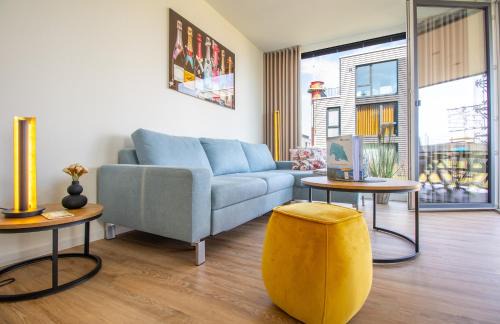 Marienleuchte Apartamento | BeltBlick 26- Fehmarn – Exklusive Ferienwohnungen mit Meerblick und Garten