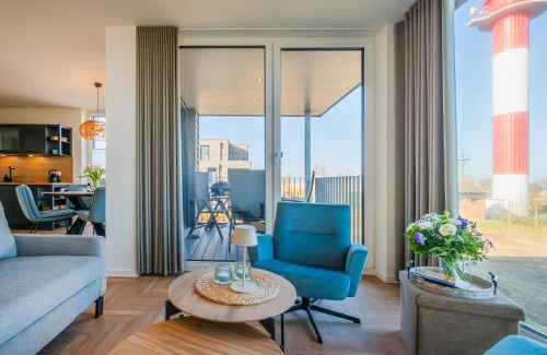 Marienleuchte Apartamento | BeltEck - Exklusive Ferienwohnung mit 2 Schlafzimmern und Meerblick