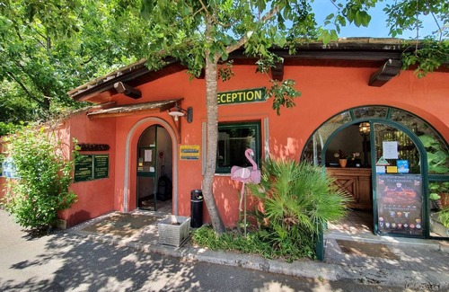 Zona LIV La Giustiniana Apartamento | Chalet de madera en Roma con piscina comunitaria (apertura de temporada)