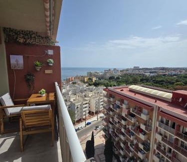 Benalmadena Costa Apartamento | Benalmadena, Jupiter 1-Bedroom Apartment with Sea & Mountain Views, Pool & Garden