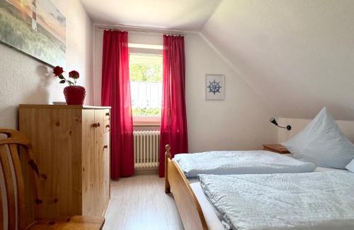 Bensersiel Apartamento | Bensersiel Ferienwohnung Smutje mit Balkon