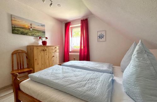 Bensersiel Apartamento | Bensersiel Ferienwohnung Smutje mit Balkon