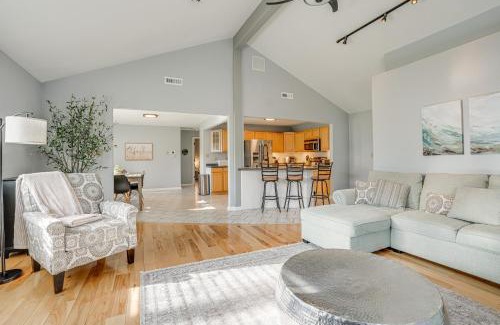 Riverside Casa | Benton Harbor Home with Fire Pit - 2 Mi to Beach!