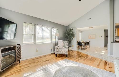 Riverside Casa | Benton Harbor Home with Fire Pit - 2 Mi to Beach!