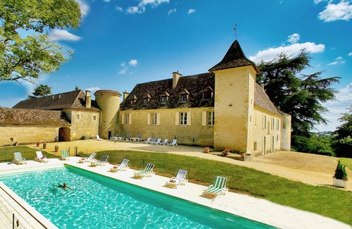 Bourniquel Casa | Castillo histórico, de 100 hectáreas, vista panorámica, piscina, 5 dormitori