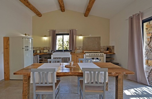 Pinarellu Casa | BERGERIE STONE HOUSE - HEATED PRIVATE SWIMMING POOL IN Piattata