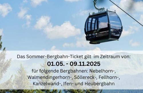 Rappele Apartamento | BERGFEX Falkenberg 304 mit Sommer-Bergbahnticket