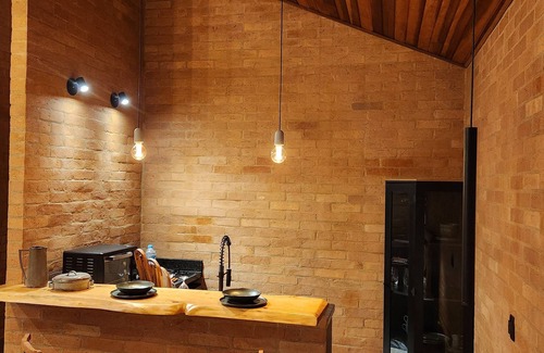 Brazopolis Chalet De Esquí | Bergview Chalets - Araucária - Romantic, cozy and private