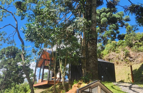 Brazopolis Chalet De Esquí | Bergview Chalets - Araucária - Romantic, cozy and private