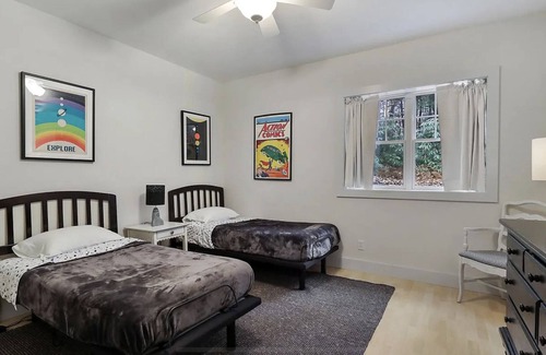 Sandisfield Casa | Berkshires Home nestled in the woods…minutes from Great Barrington and Skiing