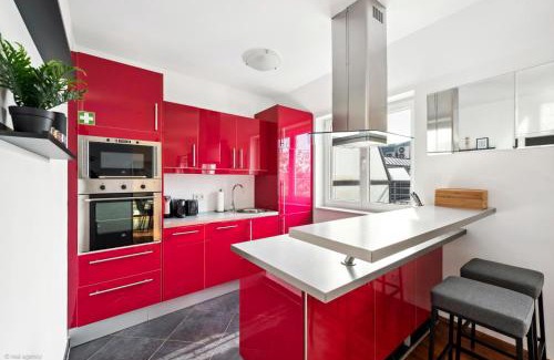 Neulerchenfeld Apartamento | Bernhards Penthouse Stadthalle - Klima & Terrasse